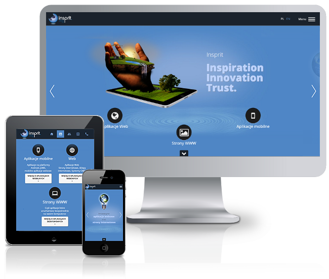 Insprit - aplikacje webowe i mobilne